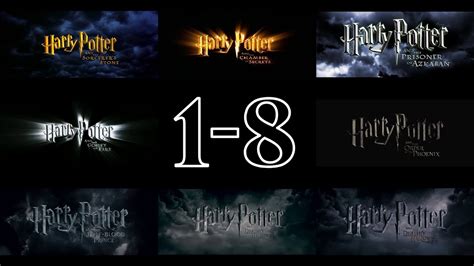 And consists of eight fantasy films. Harry Potter - Trailers (1-8) HD - YouTube