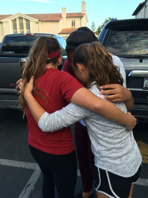 This Picture Shows Love Because Each Of The Girls Love Each Other Very Much That They Would Do