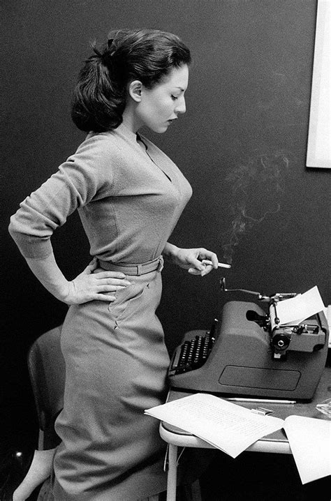 Typewriter Of The Moment Alice Denham Circa Vintage Outfits