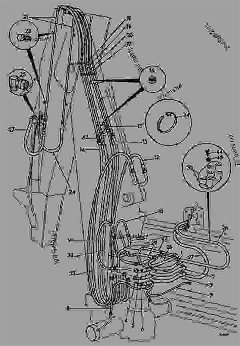Backhoe Parts Diagram Line Wiring