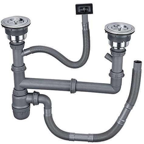 Just to be sure, that drain pipe reducing washer (from 1 1/2 to 1 1/4) is only used when changing the pipe size, right? KES PSP2C2B Kitchen Sink Strainer with Drain Hose Drainage ...