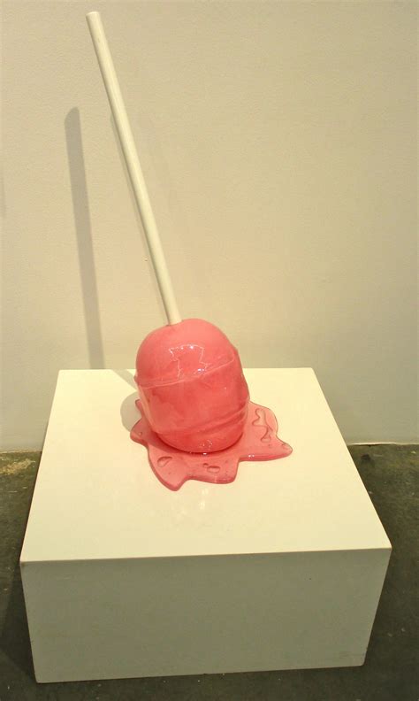 Pink Thing Of The Day Pink Blow Pop Sculpture By Desire Obtain Cherish