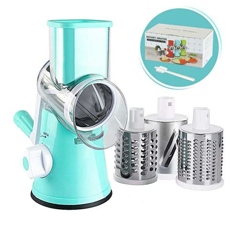 Manual Rotary Cheese Grater With Grinder Viral Gads
