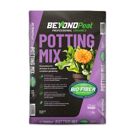 1cf Beyondpeat Organic Potting Mix Soil