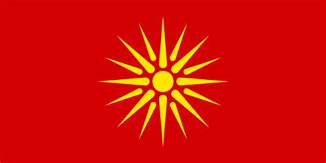 Image Flag Of North Macedonia 19921995