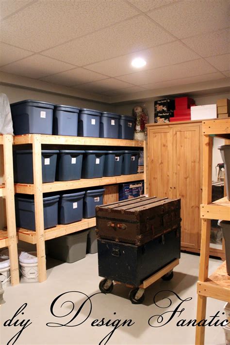 Best diy garage shelves (attached to walls). Woodwork Shelf Plans Totes PDF Plans