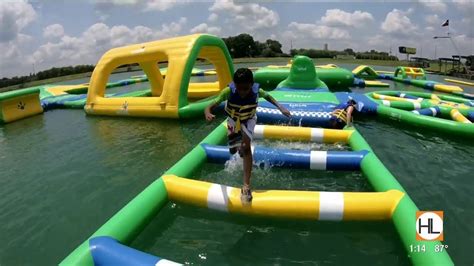 The Largest Inflatable Obstacle Course In Texas Is Right Outside Of