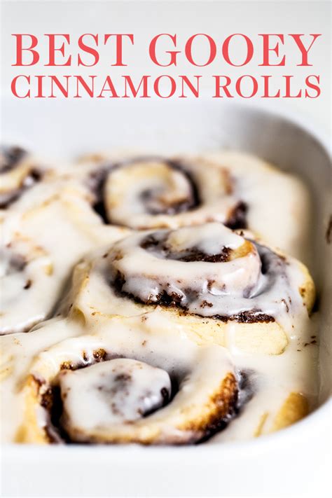 Gooey Cinnamon Rolls Are Ultra Soft And Tender Loaded With Ooey Gooey