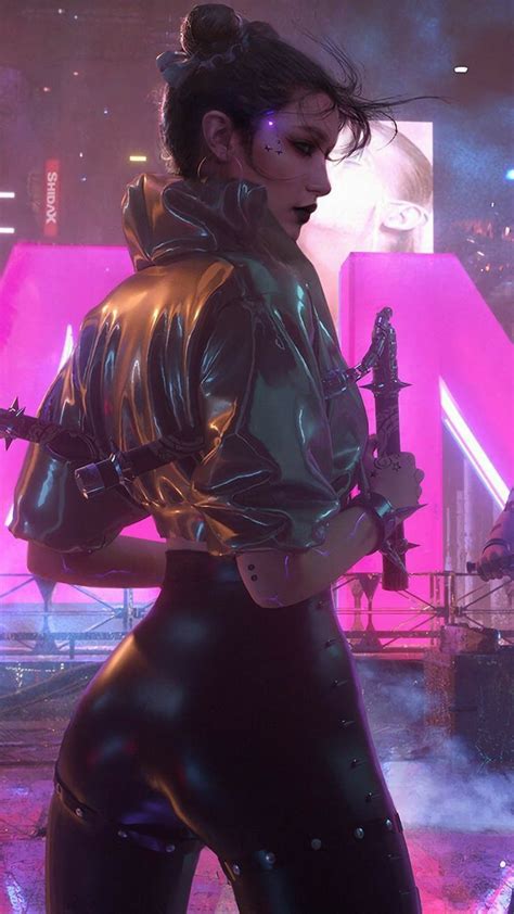 Cyberpunk Hot Girl Awesome Booty 4k Ultra Hd Wallpaper Cyberpunk 2077
