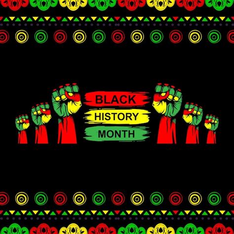 Premium Vector African Heritage Unity In Diversity October Celebration Mlk Day Black History