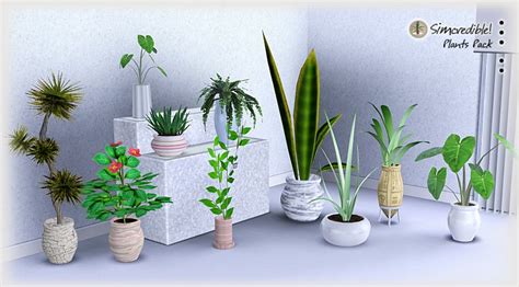 My Sims 3 Blog 10 New Plants By Simcredible Designs