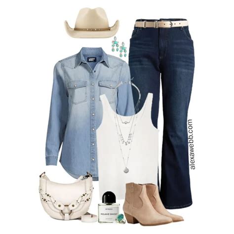 Plus Size Rodeo Outfit 1 Alexa Webb