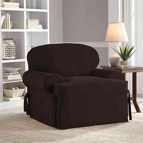 Free delivery and returns on ebay plus items for plus members. Perfect Fit® Smooth Suede Relaxed Fit T-Cushion Chair ...