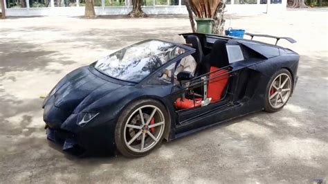This Motorcycle Powered Lamborghini Is A Feat Of Ingenuity