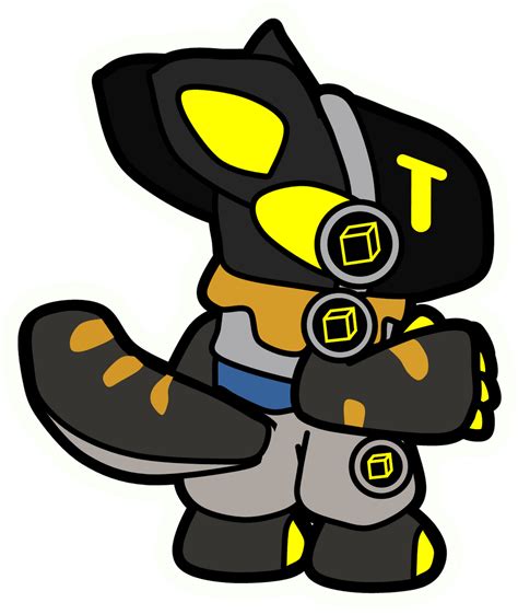 Paper Golden Protogen Art By Me Rprotogen