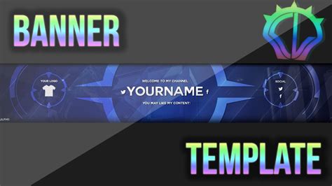 Sick Youtube Banner Template Youtube