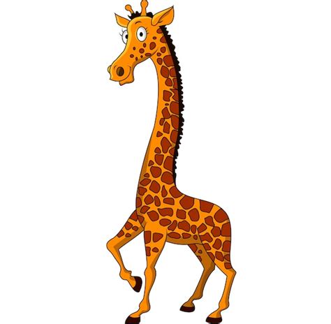 Premium Vector Cartoon Giraffe
