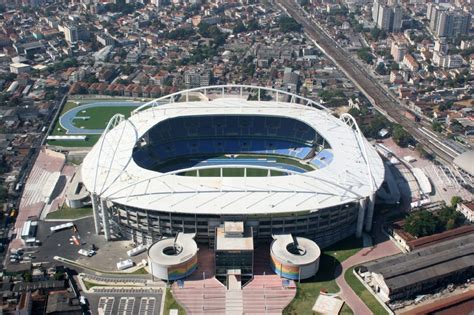 Luftbild Rio De Janeiro Sportstätte Des Stadion Estadio Olimpico Joao