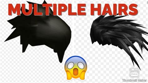 How To Put On 2 Hairs In Roblox 2020 Youtube
