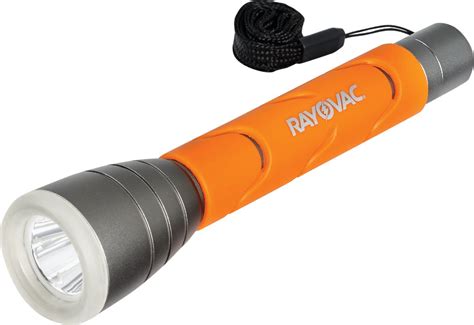Buy Rayovac Sportsman Essentials Glow In The Dark Led Flashlight Silver