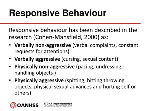 PPT - Appendix A: Responsive Behaviour Training Presentation PowerPoint ...
