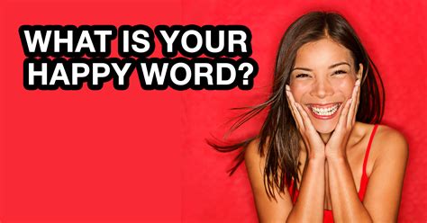 What Is Your Happy Word Quiz