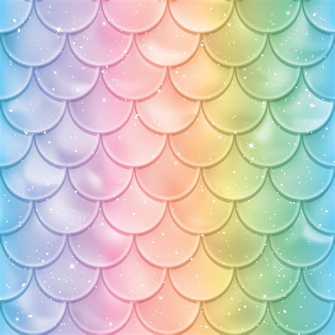 12 mermaid scales stock illustrations and clipart. Fish scales pattern. Mermaid tail texture in spectrum ...