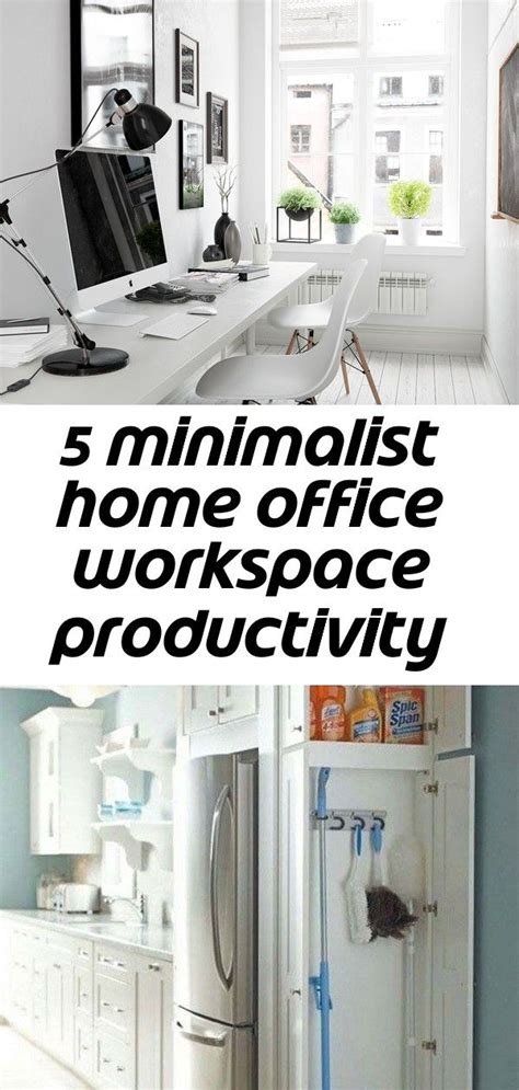 5 Minimalist Home Office Workspace Productivity Boosting Tips