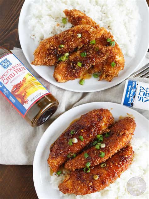 Crispy Sweet And Spicy Chicken Tenders Table For Two® By Julie Chiou