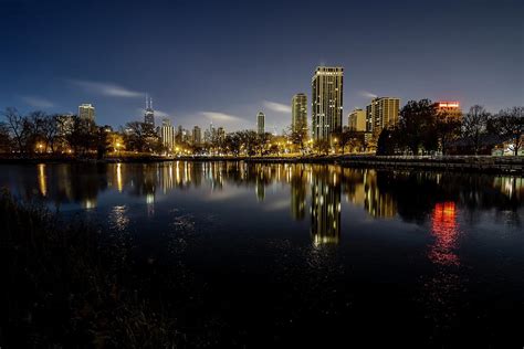 Chicago Skyline At Dawn Photograph By Sven Brogren Pixels