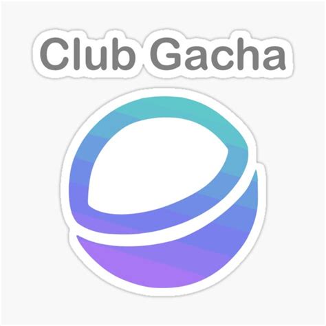 Club Gacha Gacha Club Sticker For Sale By Overflowhidden Redbubble
