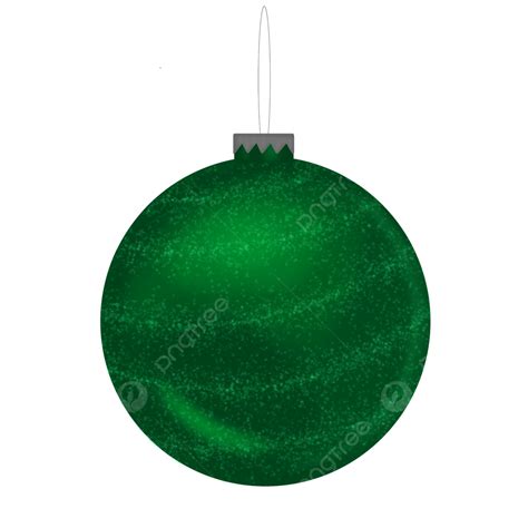 Green Christmas Ball With Glitters Glitters Green Christmas Ball Png