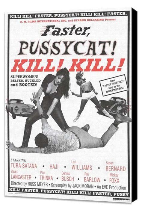 faster pussycat kill kill 1965 russ meyer dvd film posters film poster