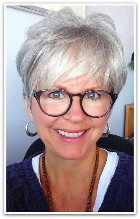 Short Pixie Hairstyles For Over 50 With Glasses 16 Best Short Hairstyles For Women Over 50