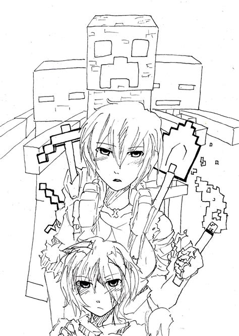 Popular Concept 22 Minecraft Coloring Pages For Girls