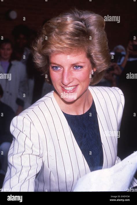 Princess Diana 1987 High Resolution Stock Photography And Images Alamy