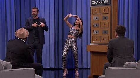 Emily Ratajkowski Wears Chunky Pink Prada Platforms To Play Charades