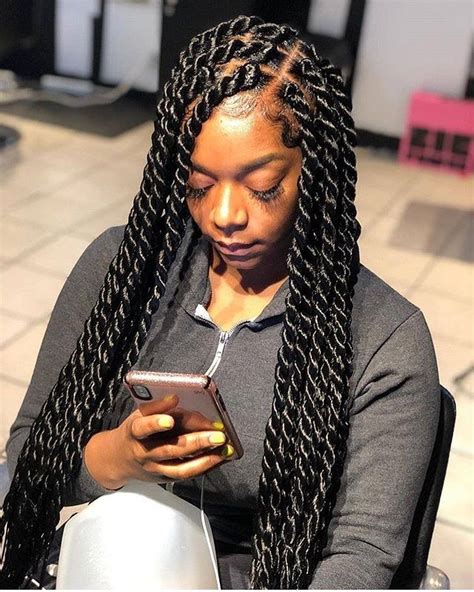 Big Braids Hairstyles 2020 Nigeria Protective Styling Is Also About Retaining Moisture While