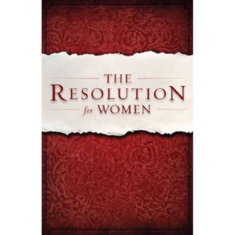 The Resolution For Women Lifeworks