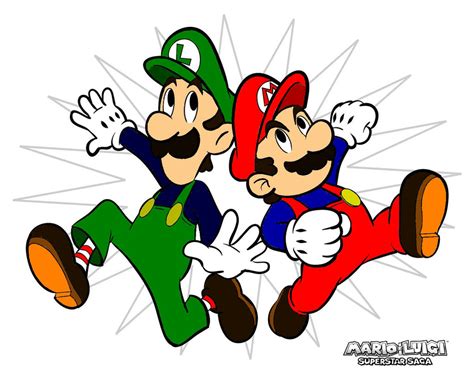 Classic Mario And Luigi By Superminer On Deviantart