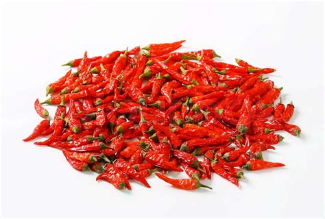 Dried Red Chilies Stock Image Colourbox