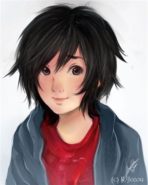 Hiro Hamada By R Jeeou On Deviantart Hiro Hamada Hamada Big Hero