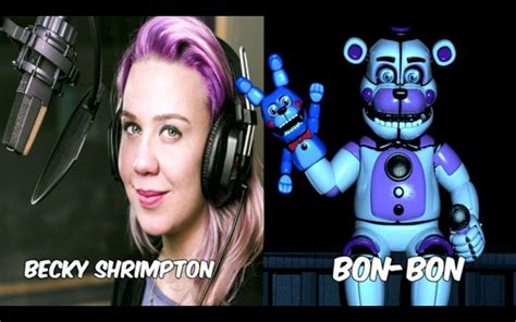 For Those Who Hasnt Seen The Faces Of The Voice Actors For Fnaf Sl