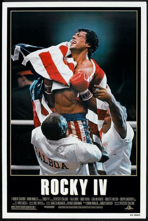 Rocky Iv 1985 Rocky Poster Rocky Balboa Sylvester Stallone