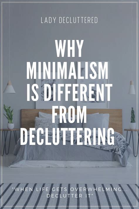Decluttering Vs Minimalism How Knowing The Difference Can Change Your
