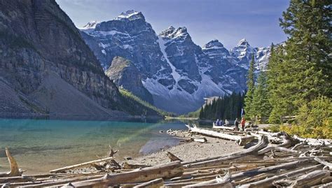 Moraine Lake Banff National Park Canada Jigsaw Puzzle In Great