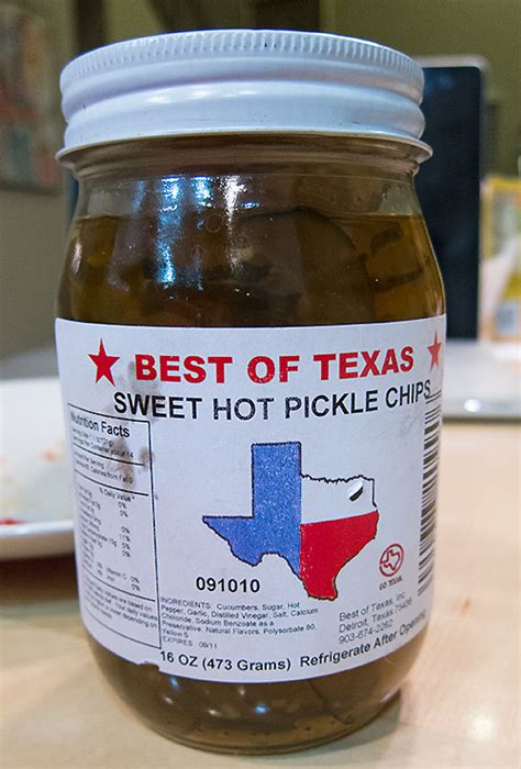 Best Of Texas Sweet Hot Pickle Chips
