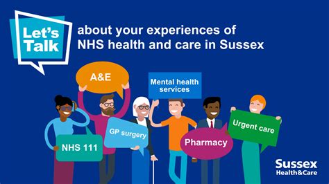 Let’s talk about your experiences of health and care in Sussex - Sussex
