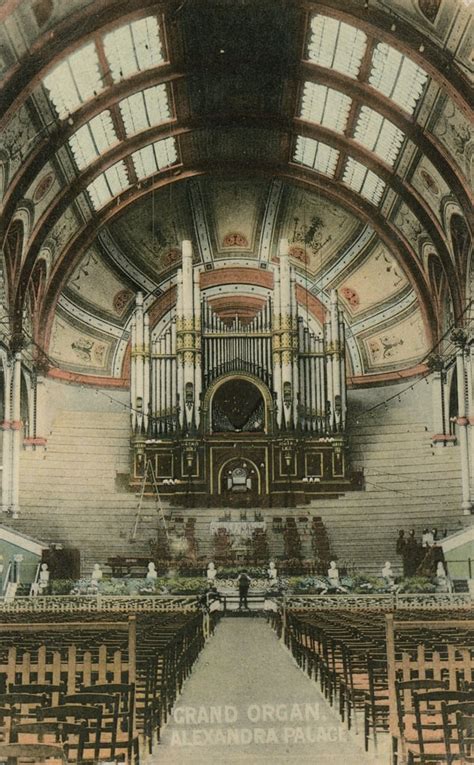 Grand Organ Alexandra Palace By English Photographer
