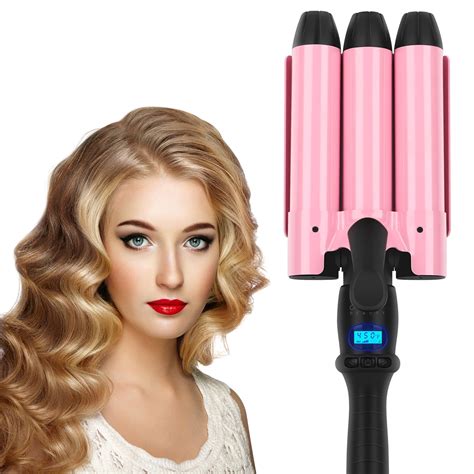 Inch Hair Crimper Aima Beauty Barrel Crimper Hair Iron With Adjustable